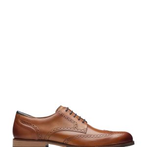 VER251 Natural Wide Fit (H) British Craft Arlo Lace Shoes