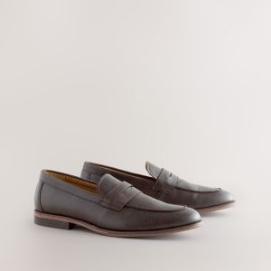 VER242 Brown Standard Fit Saddle Loafers