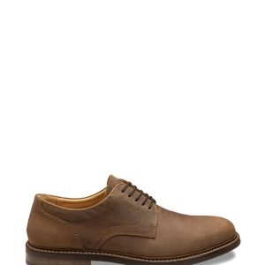 VER247 Oiled Nubuck Derby Brown Shoes