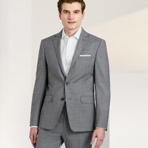 VER268 Slim Fit Stretch Solid Suit