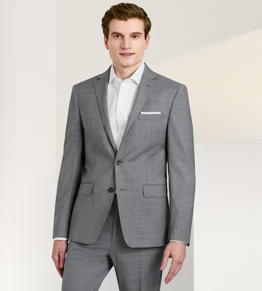 VER268 Slim Fit Stretch Solid Suit