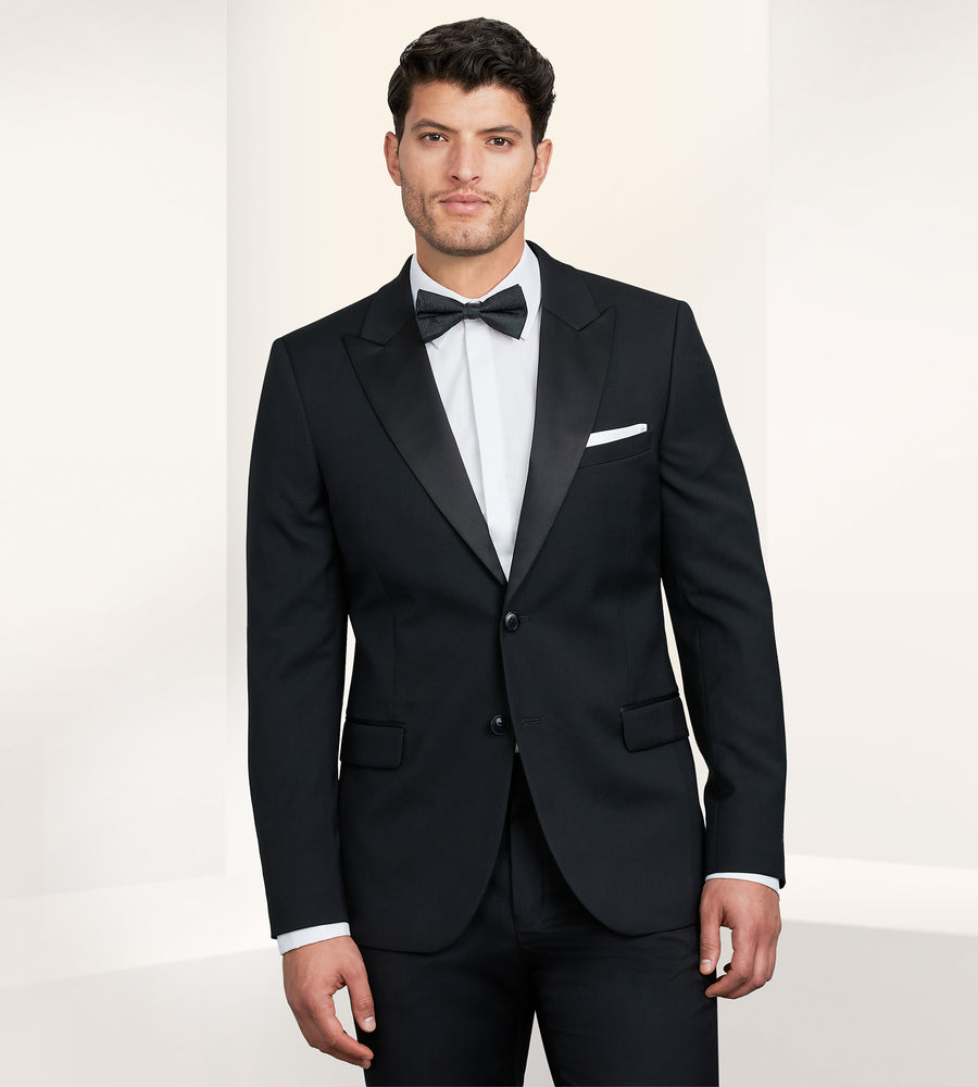 VER263 Slim Fit Stretch Peak Lapel Tuxedo