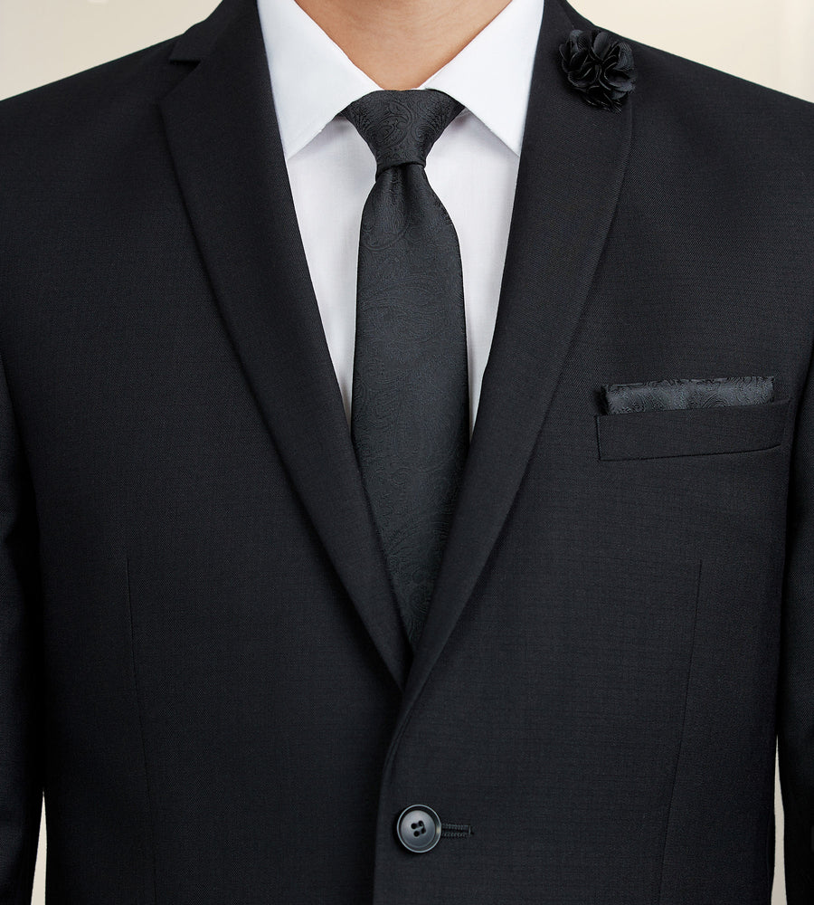 VER267 Slim Fit Stretch Suit - Image 2