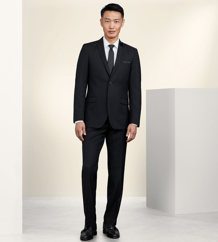 VER267 Slim Fit Stretch Suit - Image 4