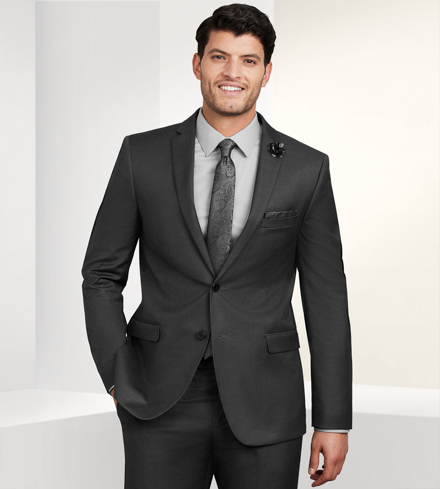 VER267 Slim Fit Stretch Suit - Image 5