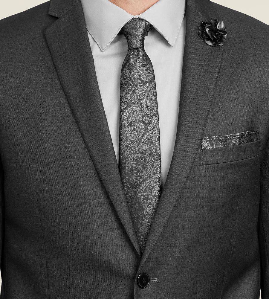 VER267 Slim Fit Stretch Suit - Image 6