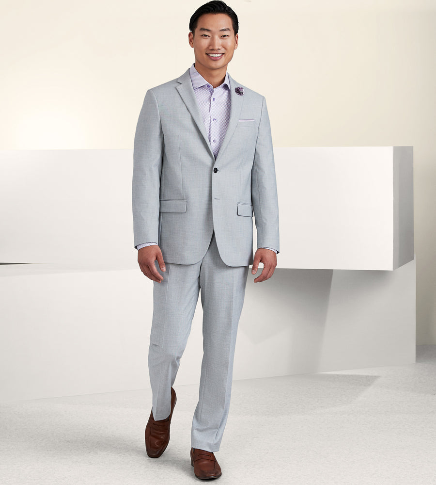 VER257 Modern Fit Stretch Suit - Image 4