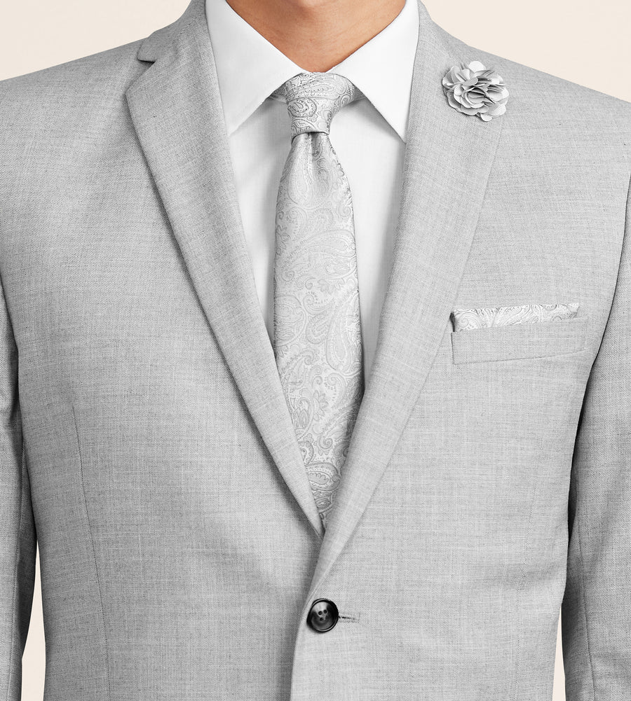 VER266 Slim Fit Stretch Suit - Image 2