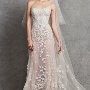 VER235 Heavily Beaded Mermaid Wedding Dress