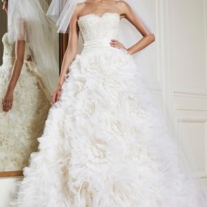 VER231 Embellished Princess Ball Gown with Frills
