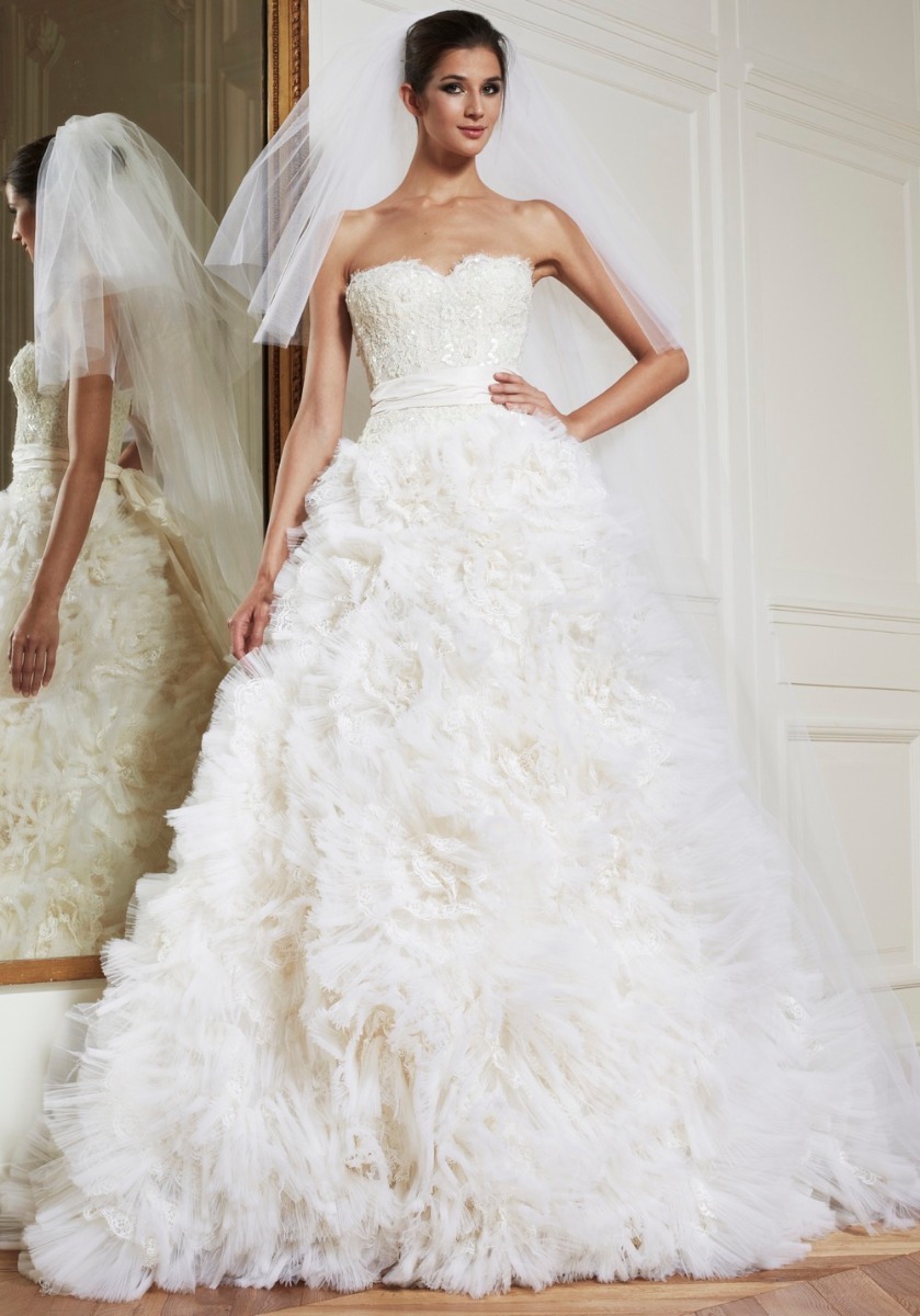 VER231 Embellished Princess Ball Gown with Frills
